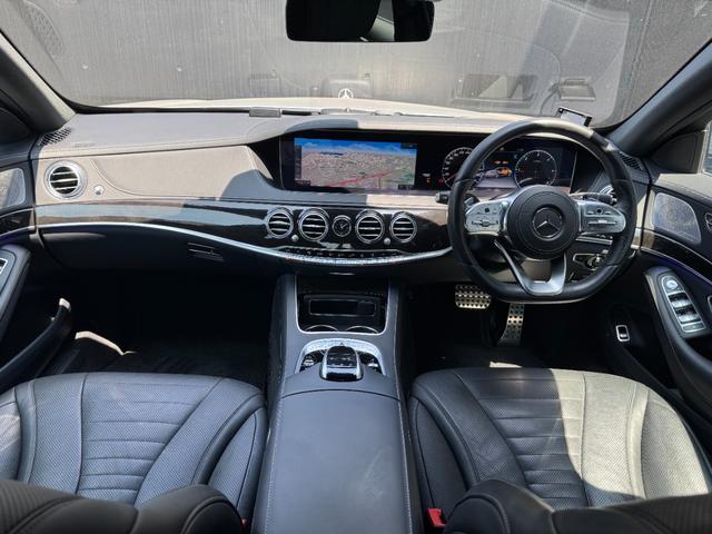 Ｓクラス Ｓ４００ｄ　スポーツリミテッド　レザーエクスクルーＴＶシブパッケージ・ナビ・フルセグＴＶ・３６０度カメラ・ＥＴＣ２．０・パノラミックスライディングルーフ・２０インチアルミホイール（12枚目）