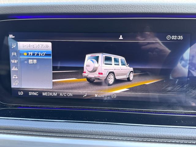 Ｇクラス Ｇ４００ｄ　ＡＭＧライン　レーダーセーフティパッケージ　アダプティブハイビームアシスト・プラス　マルチビームＬＥＤヘッドライト　ラグジュアリーパッケージ　ＡＭＧラインパッケージ　ガラススライディングルーフ　アナログ時計（15枚目）