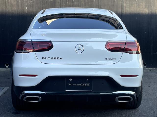 ＧＬＣ ＧＬＣ２２０ｄ４マチッククーペＡＭＧラインパッケージ　ＡＭＧスタイリングパッケージ・ＡＭＧスポーツステアリング・マルチビームＬＥＤヘッドライト・ＡＩＲ　ＢＯＤＹＣＯＮＴＲＯＬサスペンション・アダプティブハイビームアシストプラス・ＬＥＤコーナーリングライト（7枚目）