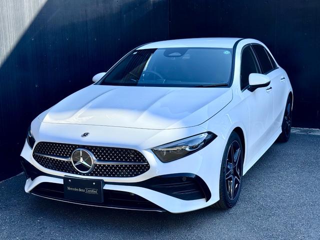 Ａクラス Ａ２００ｄ　ＡＭＧラインパッケージ　ドライビングアシスタンスパッケージ　ＡＭＧラインパッケージ　ダイレクトステアリング　アダプティブハイビームアシスト・プラス　本革巻スポーツステアリング　１８インチＡＭＧアルミホイール（ＲＱＴ）（2枚目）