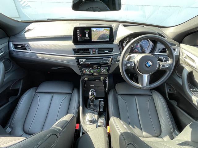Ｘ２ ｘＤｒｉｖｅ　２０ｄ　ＭスポーツＸ　正規認定中古車　元試乗車　２０インチ　黒革　純正ナビ　ＡＣＣ　Ｂカメラ　障害物センサー　ヘッドアップＤ　ＬＥＤヘッドライト　シートヒーター　ワイヤレス充電器　電動リアゲート　アンビエントライト　ＥＴＣ（2枚目）