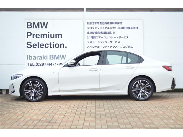 ３シリーズ ３１８ｉ　Ｍスポーツ　正規認定中古車　元試乗車　カーブドＤ　全周囲カメラ　障害物センサー　ヘッドアップディスプレイ　シートヒーター　ＡＣＣ　ハンズオフ　ＬＥＤヘッドライト　誤発進抑制制御　電動リアゲート　ワイヤレス充電器（5枚目）