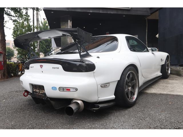 ＲＸ－７ スピリットＲ　タイプＡ　ＦＥＥＤフルエアロワイド公認　ＴＯ４Ｓタービン　Ｖマウント　レイズ　ＴＥ３７ＳＬ　ＧＬＯＷ車高調　ＥＶＣ６－ＩＲ２．４　ＧＬＯＷチタンマフラー＋雨宮スポーツ触媒　ＬＳＤ（17枚目）