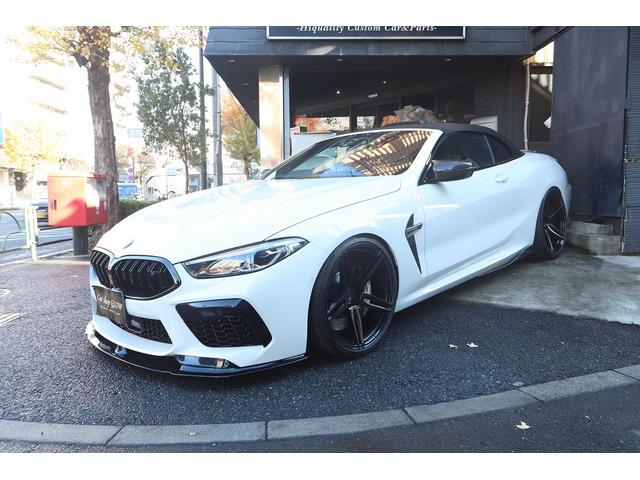 M8 M8カブリオレ コンペティション 現車合わせDMEチューニング パワー750ps、トルク105k 特注ロベルタリフターシステム アクラポビッチ可変チタンマフラー ACシュニッツァーエアロ 特注ワンオフブレンボブレーキシステム(5枚目)