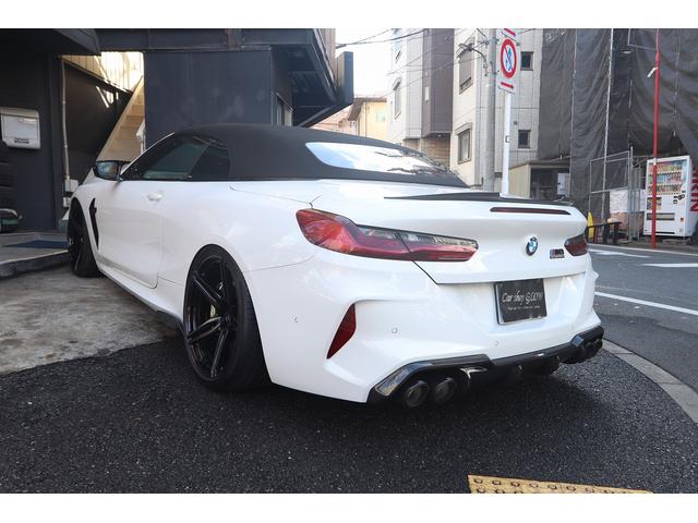 M8 M8カブリオレ コンペティション 現車合わせDMEチューニング パワー750ps、トルク105k 特注ロベルタリフターシステム アクラポビッチ可変チタンマフラー ACシュニッツァーエアロ 特注ワンオフブレンボブレーキシステム(40枚目)