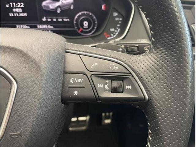 Ｑ５ ４０ＴＤＩクワトロ　スポーツ　アドバンストキー　衝突被害軽減システム　オートハイビーム　メモリーナビ　レーンアシスト　ハーフレザー　ＰＷシート　ＢＴオーディオ　オートクルーズコントロール　オートテールゲート　パークソナー（8枚目）