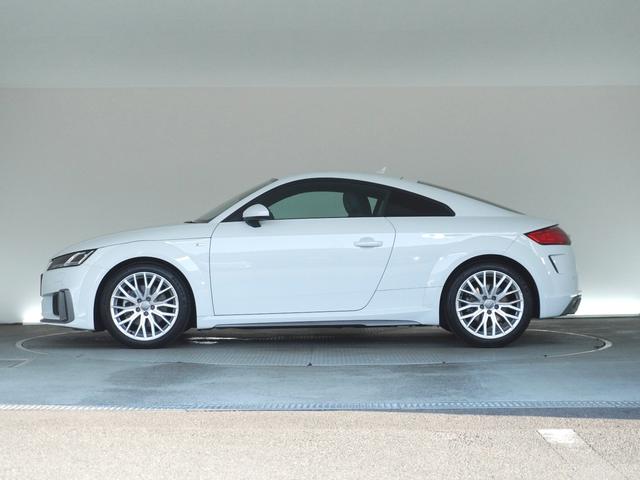 ＴＴクーペ ４０ＴＦＳＩ　認定中古車　エスラインパッケージ　クルーズコントロール　コンフォートパッケージ　マトリクスＬＥＤヘッドライト　メモリーナビ　ＥＴＣ　シートヒーター　電動シート　アルミホイール　ワンオーナー　禁煙車（3枚目）
