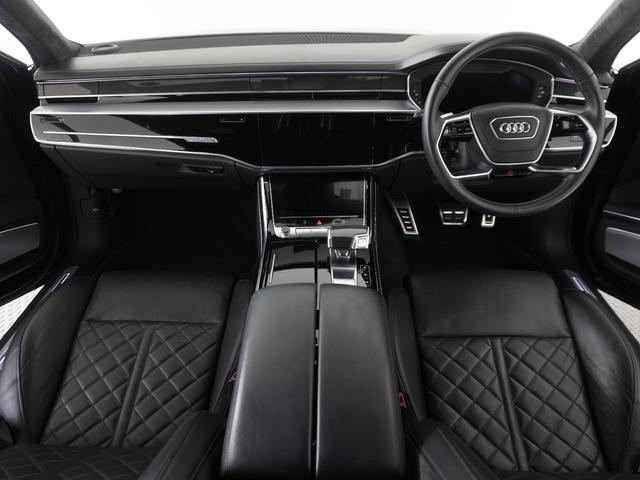 S8 ベースグレード 認定中古車 B&O3Dサウンドシステム HDマトリクスLEDヘッドライト イオナイザー カラードブレーキキャリパー コンフォートパッケージ パノラミックルーフ ACC 衝突軽減装置(6枚目)