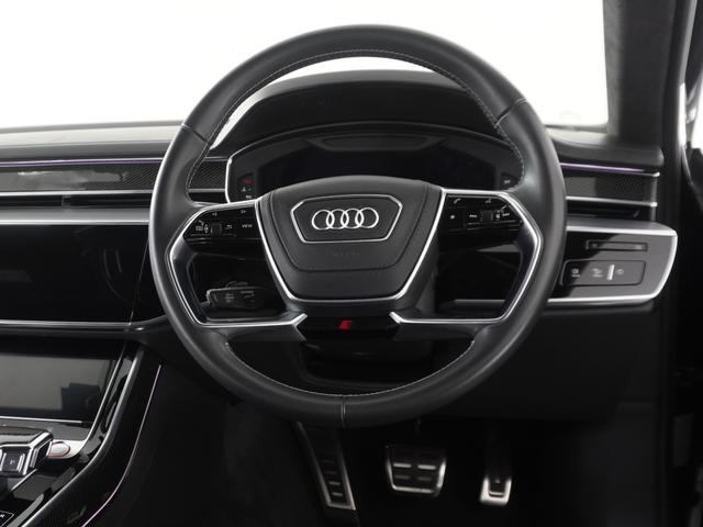 S8 ベースグレード 認定中古車 B&O3Dサウンドシステム HDマトリクスLEDヘッドライト イオナイザー カラードブレーキキャリパー コンフォートパッケージ パノラミックルーフ ACC 衝突軽減装置(12枚目)