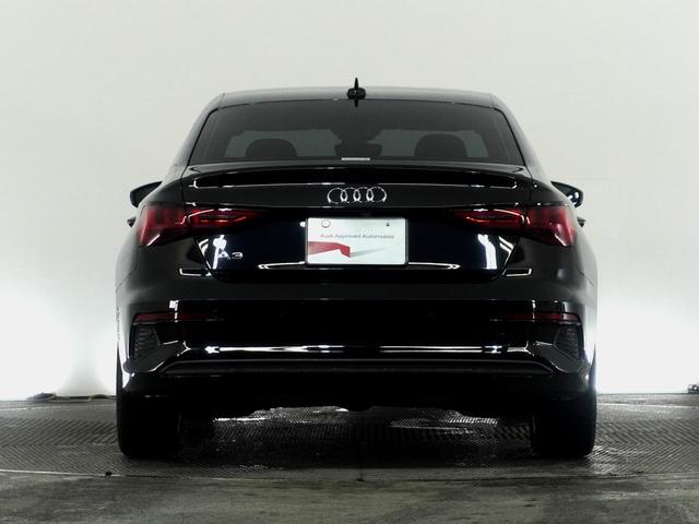 Ａ３セダン ３０ＴＦＳＩ　認定中古車　コンビニエンスアンドアシスタンスパッケージ　ナビゲーションパッケージ　ＡＣＣ　レーンアシスト　衝突軽減装置　ＥＴＣ　障害物センサー　バックカメラ　ＬＥＤヘッドライト　アルミホイール　禁煙車（5枚目）