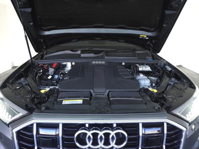 Q7 45TFSIクワトロ 認定中古車 Sラインリミテッド ACC 衝突軽減装置 ETC レーンキープアシスト パーキングアシスト 過給器設定モデル メモリーナビ CD シートヒーター 電動シート アルミホイール(18枚目)
