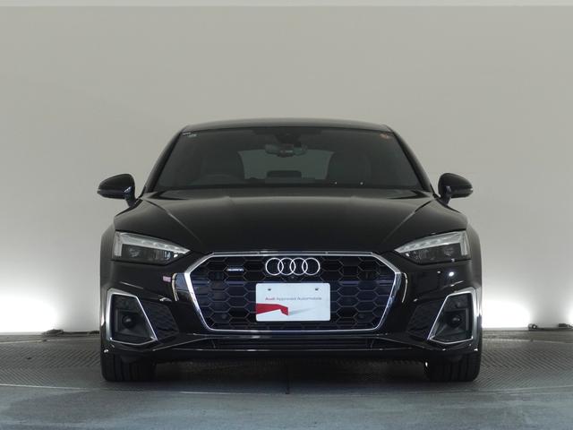 Ａ５スポーツバック ４５ＴＦＳＩクワトロ　Ｓライン　認定中古車　ＴＶチューナー　サラウンドビューカメラパークアシスト　スマートフォンインターフェイス　ＡＣＣ　ＥＴＣ　衝突軽減装置　４ＷＤ　メモリーナビ　レーンキープアシスト　障害物センサー　電動シート（2枚目）