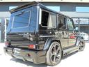 Ｇ５５　ＡＭＧロング　フルエアロカスタム　ローダウン　左右４本出しマフラー　社外２２ＡＷ　黒革　サンルーフ　社外ナビ・ＴＶ　Ｂカメラ　パワーシート　シートヒーター　ウッドコンビハンドル　ホワイトカーボン　ＥＴＣ(5枚目)