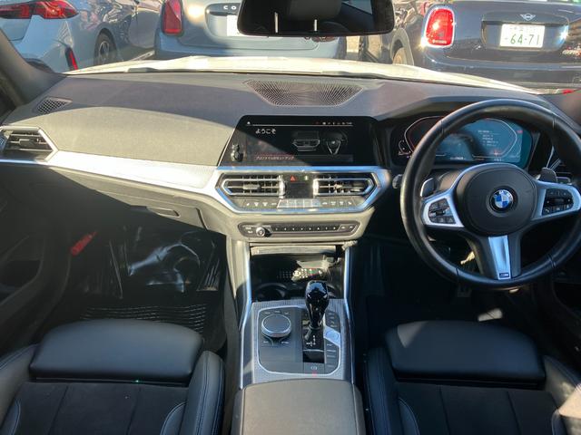 3シリーズ 320d xDriveツーリング Mスポーツ 認定中古車 ワンオーナー 社外地デジチューナー パーキングアシストプラス 前後ドラレコ ハーフレザー シートヒーター 電動Rゲート 純ナビ アクティブクルコン LEDヘッドライト ETC(4枚目)