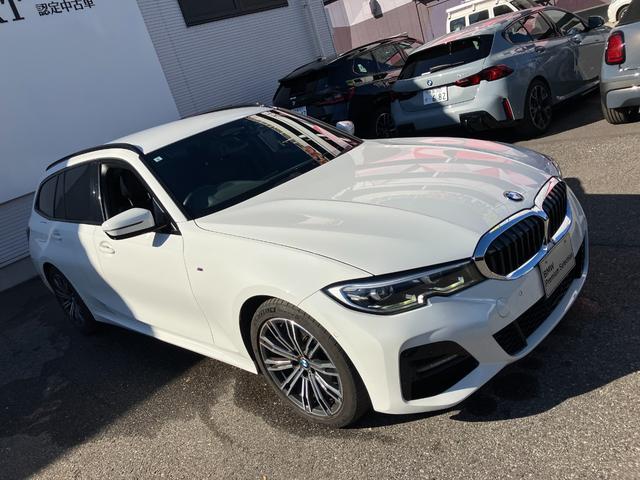 3シリーズ 320d xDriveツーリング Mスポーツ 認定中古車 ワンオーナー 社外地デジチューナー パーキングアシストプラス 前後ドラレコ ハーフレザー シートヒーター 電動Rゲート 純ナビ アクティブクルコン LEDヘッドライト ETC(7枚目)