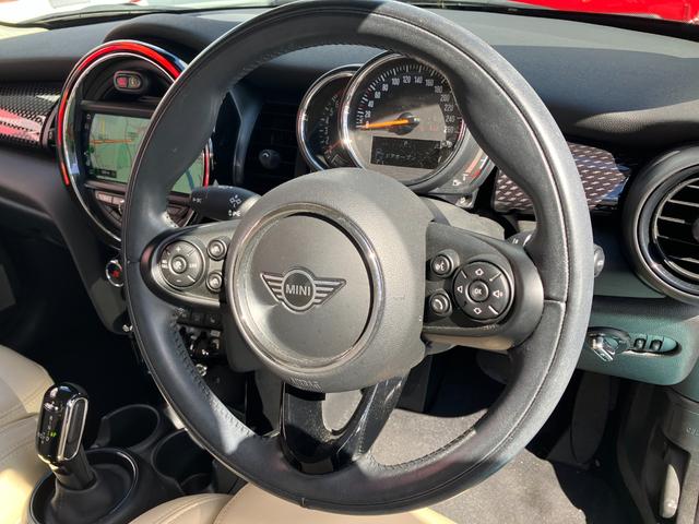 ＭＩＮＩ クーパーＳ　認定中古車　ワンオーナー　ペッパーＰＫＧ　リアビューカメラ　前後障害物センサー　純正１７ＡＷ　フロントシートＨ　純正ナビ　アクティブクルコン　Ｂｌｕｅｔｏｏｔｈ接続　ＬＥＤヘッドライト　ＳＯＳ　ＥＴＣ（38枚目）
