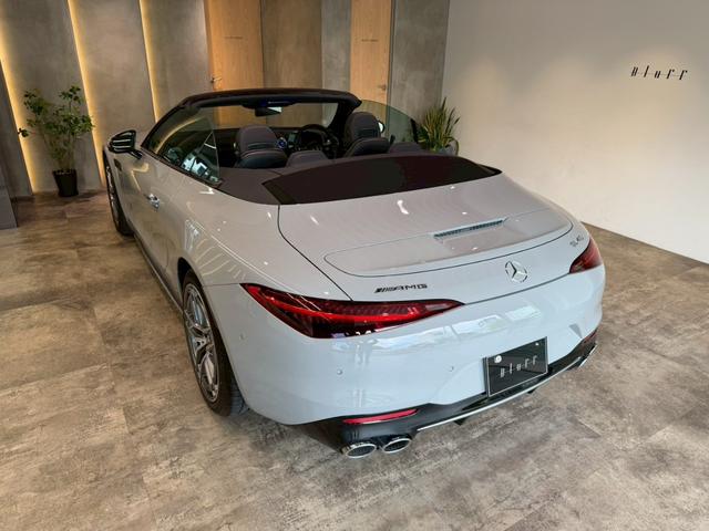 SL SL43 ヘッドアップディスプレイ アルペングレー 新車保障継承付 イエローキャリパー ナッパ革シート シートヒーター ベンチレーション ワイヤレス充電 全周囲カメラ パワーバックドア 黒幌 LEDヘッドライト(11枚目)