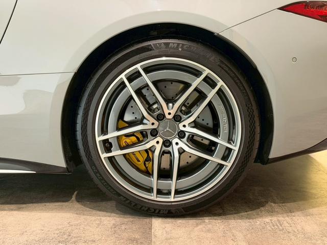 SL SL43 ヘッドアップディスプレイ アルペングレー 新車保障継承付 イエローキャリパー ナッパ革シート シートヒーター ベンチレーション ワイヤレス充電 全周囲カメラ パワーバックドア 黒幌 LEDヘッドライト(19枚目)