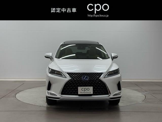 ＲＸ ＲＸ４５０ｈ　キーレスエントリー　ミュージックプレイヤー接続可　盗難防止システム　電動シート　地デジ　ＬＥＤヘッド　ＡＢＳ　メモリーナビ　アルミ　ナビＴＶ　パノラマルーフ　ＤＶＤ　ＥＴＣ　オートエアコン　１オーナー（2枚目）