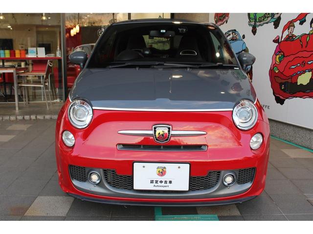 フィアット アバルト５９５ ツーリズモ 認定中古車 ツートンカラー ブラックレザーシート 229 9万円 平成29年 17年 東京都 中古車 価格 Com