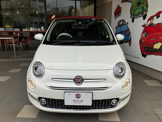 ５００Ｃ ツインエア　ドルチェヴィータ　ＴｗｉｎＡｉｒエンジン　７インチＵ－ｃｏｎｎｅｃｔ　ＥＴＣ　ＡｐｐｌｅＣａｒＰｌａｙ／ＡｎｄｏｒｏｉｄｏＡｕｔｏ　ファブリックシート　レッドソフトトップ（5枚目）