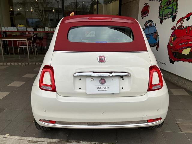 ５００Ｃ ツインエア　ドルチェヴィータ　ＴｗｉｎＡｉｒエンジン　７インチＵ－ｃｏｎｎｅｃｔ　ＥＴＣ　ＡｐｐｌｅＣａｒＰｌａｙ／ＡｎｄｏｒｏｉｄｏＡｕｔｏ　ファブリックシート　レッドソフトトップ（6枚目）