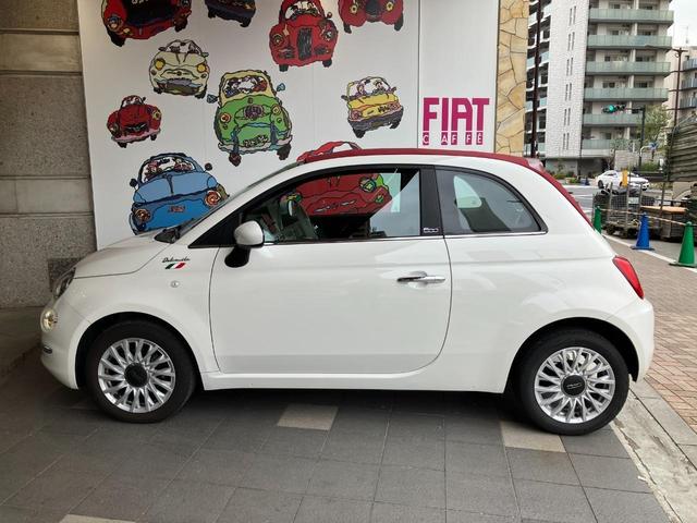 ５００Ｃ ツインエア　ドルチェヴィータ　ＴｗｉｎＡｉｒエンジン　７インチＵ－ｃｏｎｎｅｃｔ　ＥＴＣ　ＡｐｐｌｅＣａｒＰｌａｙ／ＡｎｄｏｒｏｉｄｏＡｕｔｏ　ファブリックシート　レッドソフトトップ（8枚目）