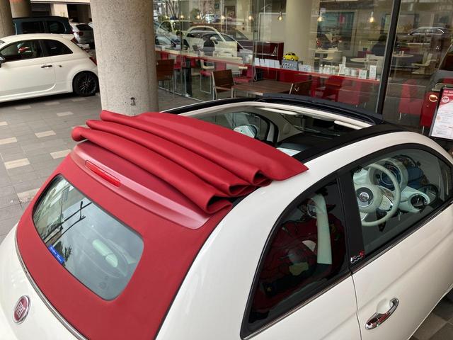５００Ｃ ツインエア　ドルチェヴィータ　ＴｗｉｎＡｉｒエンジン　７インチＵ－ｃｏｎｎｅｃｔ　ＥＴＣ　ＡｐｐｌｅＣａｒＰｌａｙ／ＡｎｄｏｒｏｉｄｏＡｕｔｏ　ファブリックシート　レッドソフトトップ（13枚目）