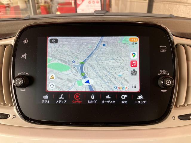 ５００Ｃ ツインエア　ドルチェヴィータ　ＴｗｉｎＡｉｒエンジン　７インチＵ－ｃｏｎｎｅｃｔ　ＥＴＣ　ＡｐｐｌｅＣａｒＰｌａｙ／ＡｎｄｏｒｏｉｄｏＡｕｔｏ　ファブリックシート　レッドソフトトップ（27枚目）