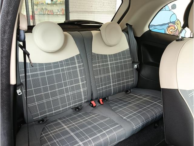 ５００ ツインエア　ポップ　７インチＵコネクト　分割可倒リアシート　運転席シートリフター　ＵＶカットガラス　ＥＴＣ車載器（11枚目）