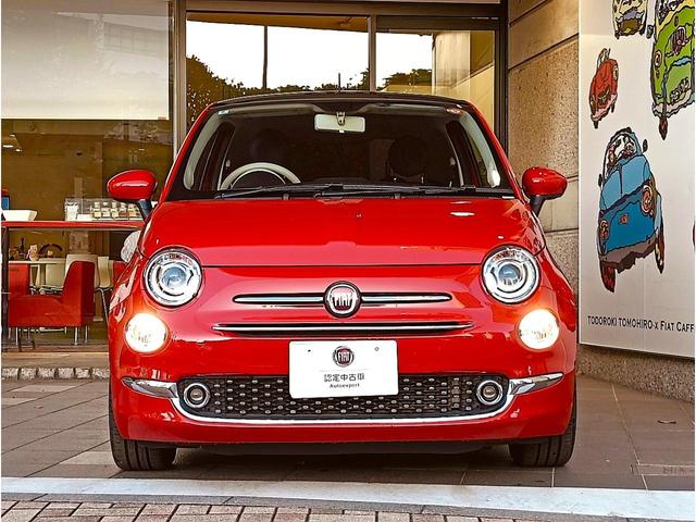 ５００ １．２　ドルチェ　ガラスルーフ　純正１５インチアルミホイール　キセノンヘッドライト　オートエアコン（3枚目）