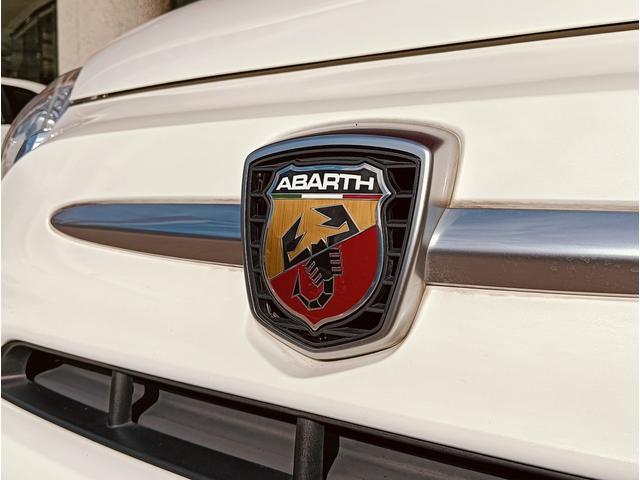 アバルト595 ツーリズモ ブラウンレザーシート 純正ナビゲーション バックカメラ パドルシフト キセノンヘッドライト(33枚目)