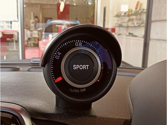 アバルト595C ツーリズモ 電動オープントップ ブラウンレザーシート 純正ナビゲーション バックカメラ(19枚目)