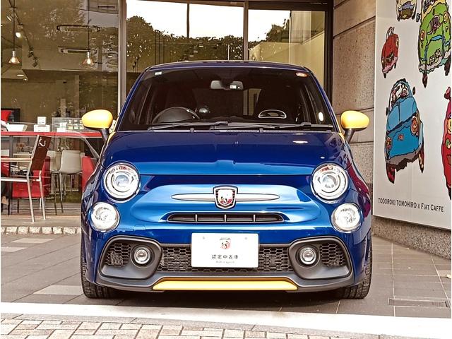 アバルト595 ピスタ 5速マニュアル レコードモンツァマフラー キセノンヘッドライト ETC車載器(2枚目)