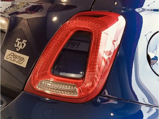 アバルト595 ピスタ 5速マニュアル レコードモンツァマフラー キセノンヘッドライト ETC車載器(37枚目)