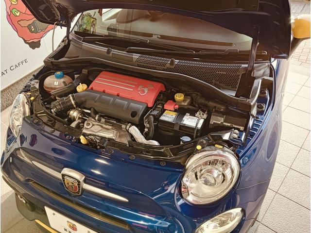 アバルト595 ピスタ 5速マニュアル レコードモンツァマフラー キセノンヘッドライト ETC車載器(41枚目)