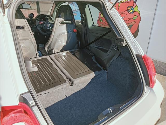 アバルト595 エッセエッセ アクラボビッチマフラー 専用デザイン純正17アルミ 専用表皮バケットシート ETC車載器 ドライブレコーダー(14枚目)