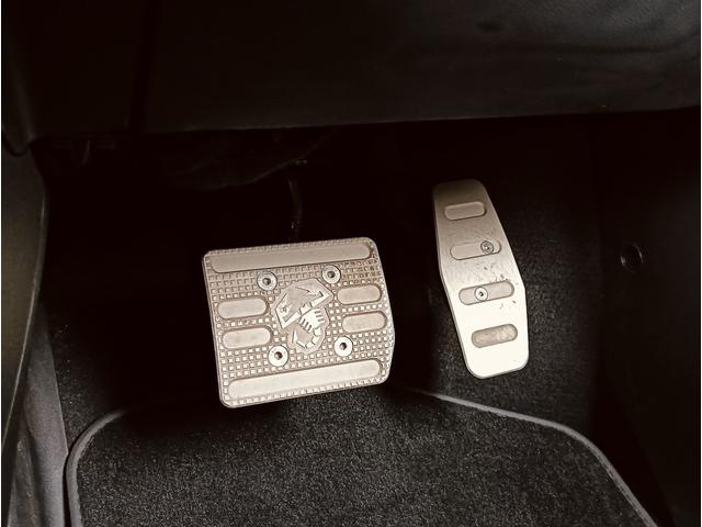 ペダルにもサソリがデザインされています。