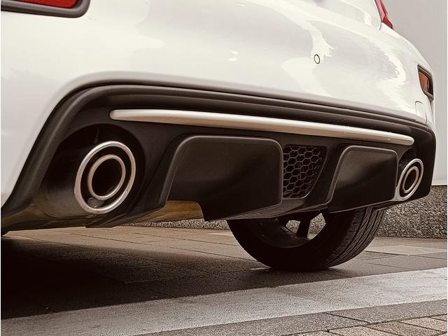 ２本出しのマフラーが放つ乾いたサウンドをお楽しみください。