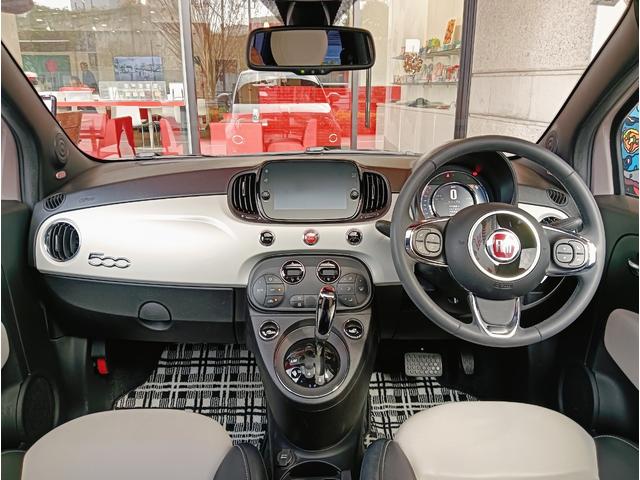 500 イレジスティービレ 全国限定185台 バックカメラ ガラスルーフ 純正16インチアルミ 7インチUコネクト(9枚目)