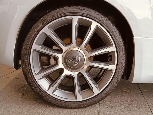 アバルト595C ツーリズモ 電動オープントップ ブラックレザーシート 純正17アルミ パドルシフト キセノンヘッドライト(43枚目)