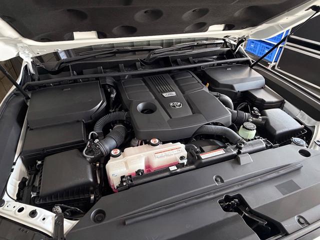 ランドクルーザー ZX モデリスタエアロ ヒッチメンバー ルーフレール 空気圧警報システム JBLサウンドSDナビシステム バックモニター リアモニタークールボックス 前後ドラレコ 大型サイドバイザー(17枚目)