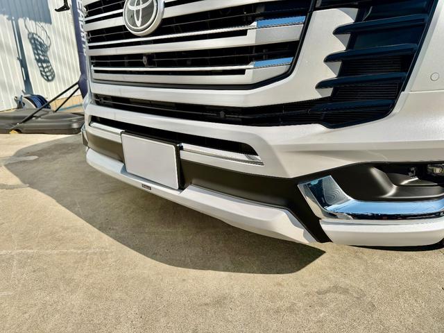 ランドクルーザー ZX モデリスタエアロ ヒッチメンバー ルーフレール 空気圧警報システム JBLサウンドSDナビシステム バックモニター リアモニタークールボックス 前後ドラレコ 大型サイドバイザー(20枚目)