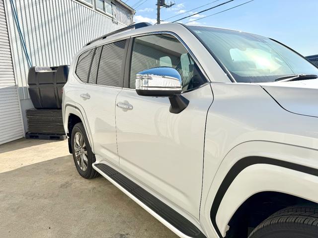 ランドクルーザー ZX モデリスタエアロ ヒッチメンバー ルーフレール 空気圧警報システム JBLサウンドSDナビシステム バックモニター リアモニタークールボックス 前後ドラレコ 大型サイドバイザー(21枚目)