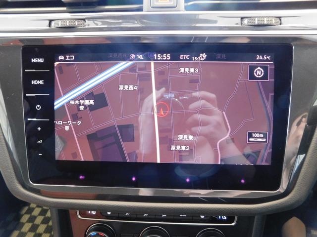 ティグアン ＴＤＩ　４モーション　ハイライン　認定中古車　純正ＳＤナビ　ＣＤ　ＤＶＤ　Ｂｌｕｅｔｏｏｔｈ接続　フルセグ　ＬＥＤヘッドライト　自動追従機能ＡＣＣ　アラウンドビューモニター　ＥＴＣ（7枚目）