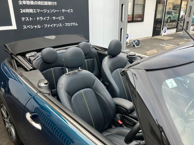 ＭＩＮＩ クーパー　コンバーチブル　サイドウォークエディション　認定中古車　レザーシート　クルーズコントロール　シートヒーター　バックカメラ　ＥＴＣ２．０　２年保証（39枚目）