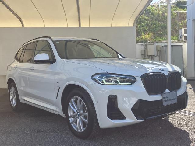 Ｘ３ ｘＤｒｉｖｅ　２０ｄ　Ｍスポーツ　認定中古車　サンルーフ　黒本革　２年保証付　ｈａｒｍａｎ／ｋａｒｄｏｎ　ヘッドアップディスプレイ　ＡＣＣ　シートヒーター　ベンチレーションシート　フルセグＴＶ　１８ＡＷ　純正ＡＷあり（3枚目）