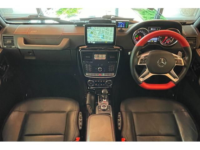 Ｇクラス Ｇ３５０ｄ　デジーノマヌファクトゥーアエディション　１００台限定　スライディングルーフ　ブラック１９インチＡＷ　シートヒーター＆ベンチレーター　レッド／ブラックツートンステアリング　レッドステッチ入ｄｅｓｉｇｎｏレザーインテリア（38枚目）