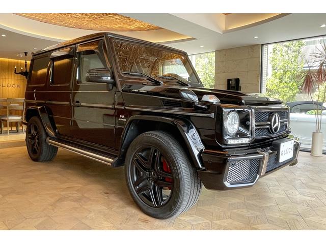 Ｇクラス Ｇ５５０　Ｇ６３仕様（グリル・Ｆバンパー・ＡＷ）ＡＭＧダイヤモンドステッチレザーシート　スライディングルーフ　シートヒーター　ディストロニックプラス　バックカメラ　Ｇ６３エンブレム　前後ドラレコ（3枚目）