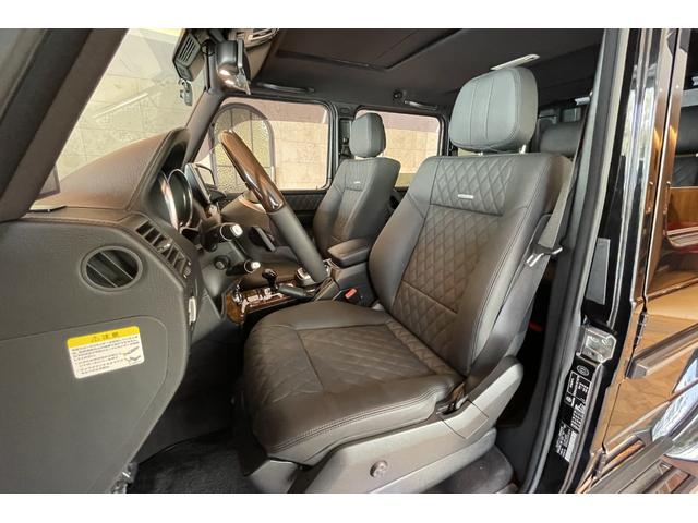 Ｇクラス Ｇ５５０　Ｇ６３仕様（グリル・Ｆバンパー・ＡＷ）ＡＭＧダイヤモンドステッチレザーシート　スライディングルーフ　シートヒーター　ディストロニックプラス　バックカメラ　Ｇ６３エンブレム　前後ドラレコ（26枚目）